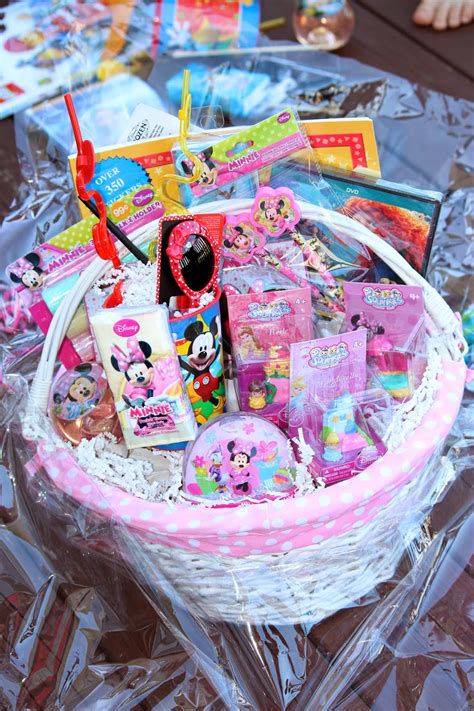 bolling with 5 disney easter baskets