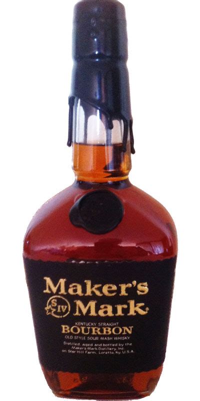 Makers Mark Black Wax Ratings And Reviews Whiskybase