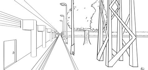 One Point Perspective Training By Alumx On Deviantart