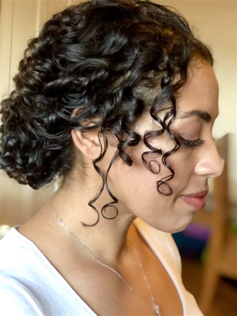 Hairstyles For Natural Curls Wedding Make Up And Hair Stylist London