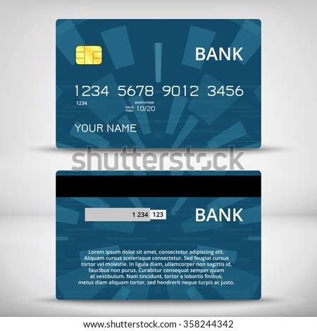 business card templatevector illustration stock vector