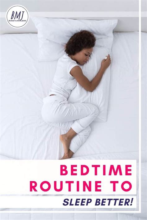 6 Simple Nighttime Routine For Better Sleep Budget Mom Jeans