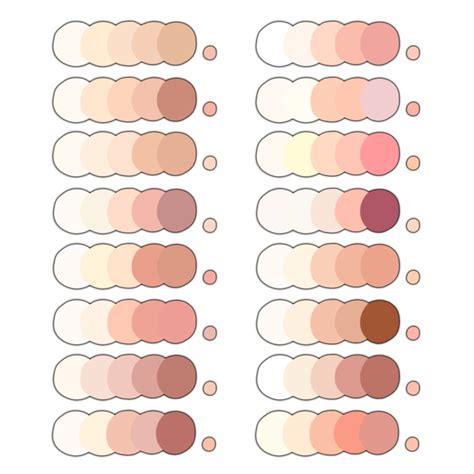 Pin By 0 On デッサン Skin Color Palette Skin Palette Skin Drawing