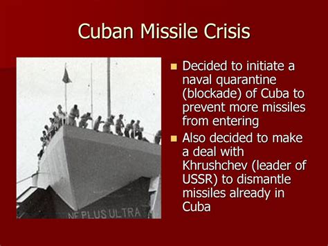 Bay Of Pigs And Cuban Missile Crisis Ppt Download