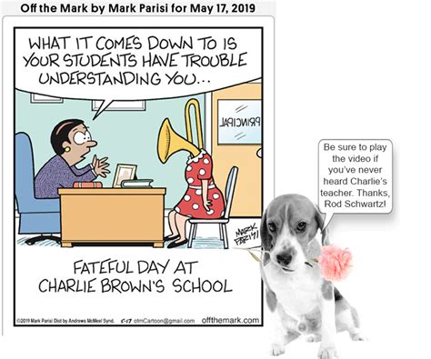 Charlie Browns Teacher The Monday Morning Memo