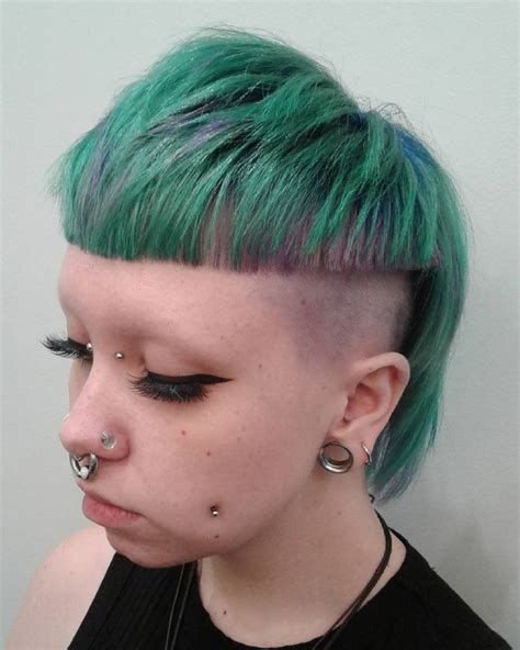 Recreated Mullet Hairstyle Punk Haircut Rock Hairstyles Womens Hairstyles