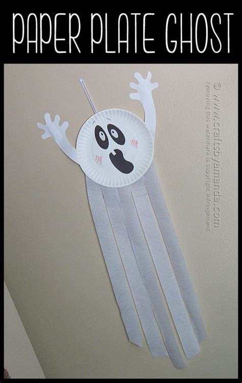 How To Make Ghost Halloween Art And Craft Gails Blog