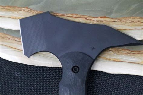 Toor Knives Tomahawk Black Kg Gunkote Finished Blade D2 Steel