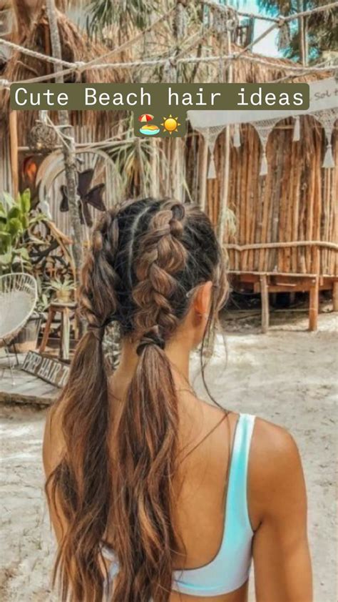 cute beach hair ideas🏖☀️ beach hair hair hair styles