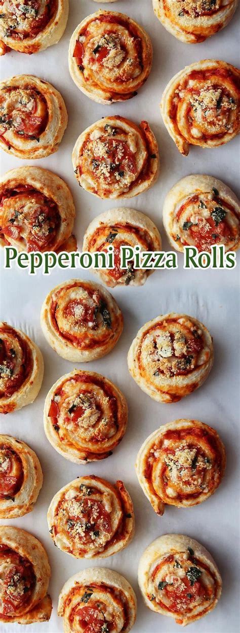 Make ahead the day before and. Pepperoni Pizza Rolls | recipes | recipe | appetizers ...