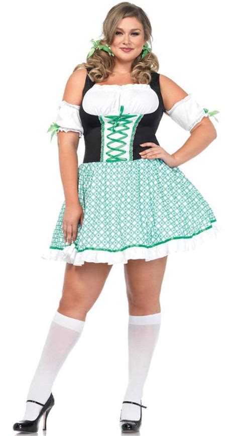 Irish Clover Green Plus Size Costume St Patrick S Day Womens Costume