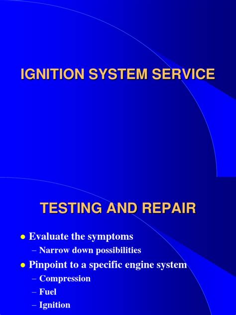 8 6 Chapter Ignition System Operation And Diagnosis Pdf Distributor