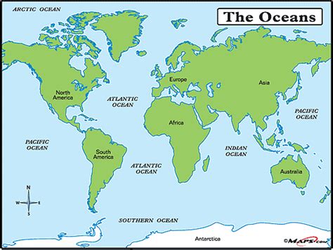World Map Including Oceans And Seas Resenhas De Livros
