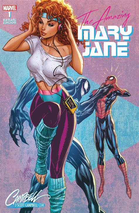 Marvel Variant Covers Pour The Amazing Mary Jane Actualit