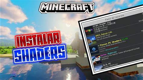 Tutorial Como Instalar Shaders Para Minecraft Pe Youtube