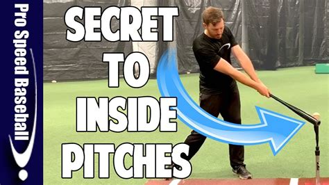 1 Simple Secret To Hit Inside Pitches Baseball Hitting Mechanics Pro