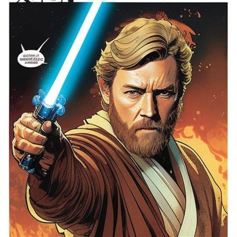Obi Wan Kenobi Comic Book Ai Generated Artwork Nightcafe Creator