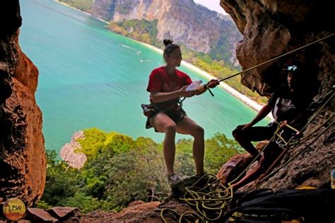 Full Day Rock Climbing Tour For Beginners At Railay Beach Krabi Ao