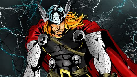 Thor Comic Wallpapers Wallpaper Cave