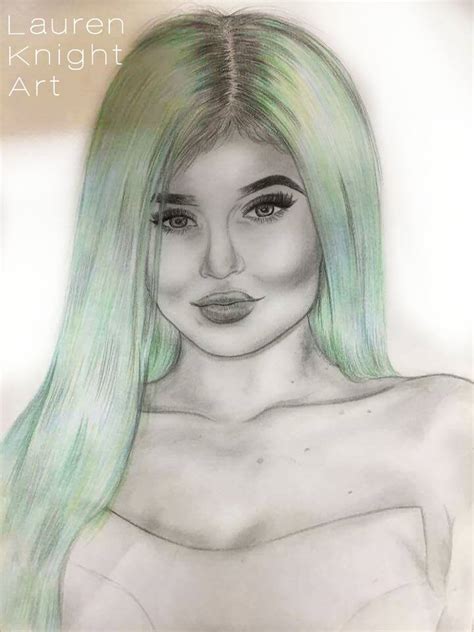 Kylie Jenner Lauren Knight Art Foundmyself