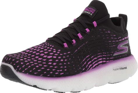Skechers Rubber Womens Max Road 4 Sneaker In Blackpurple Purple Lyst