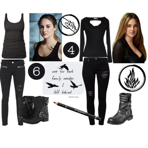Tris Prior Dauntless Outfits Divergent Costume Divergent Outfits