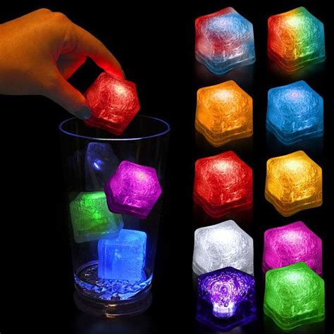 Led Ice Cubes For Any Event Multiple Colors By Customweddingswag Led