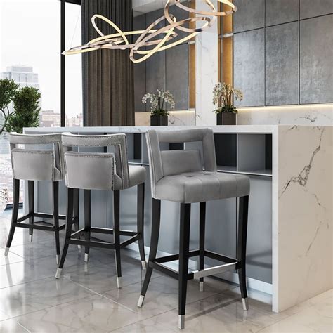 If you are looking for one of the sleekest the front wheels are stationary while the back ones can rotate 360 degrees, therefore it may be hard to steer it. Stone Under Bar Counter in 2020 | Counter stools, Bar ...