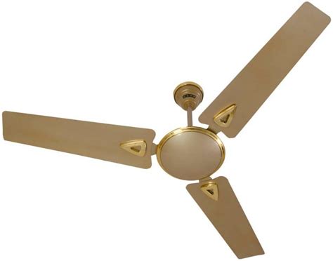 Usha Technix Decorative Gold 1200 1200 Mm 3 Blade Ceiling Fan Price In