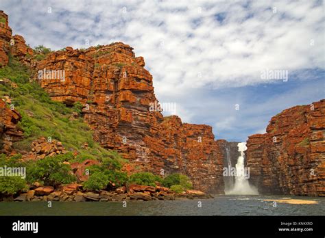 King George Falls In The Kimberley Stock Photo Alamy