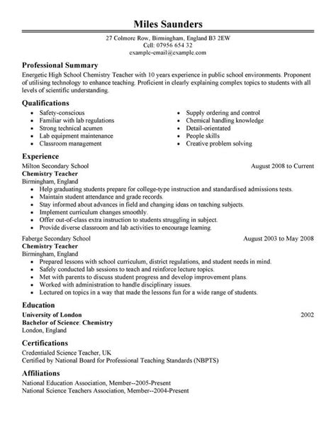 Lecturer Resume Template For Microsoft Word Livecareer