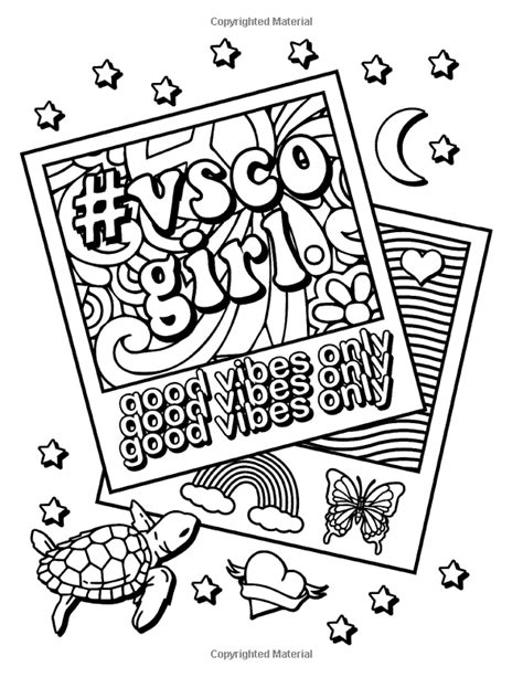 Coloring Pages For Vsco Girl, And I Oop Vsco Girl A Spirit Animal Free