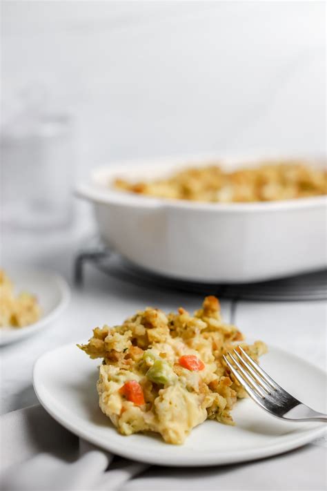 Chicken And Stuffing Casserole Prudent Penny Pincher