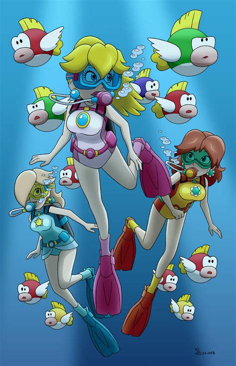 Three Princesses Among A Flock Of Cheep Cheeps By Zefrenchm On Deviantart