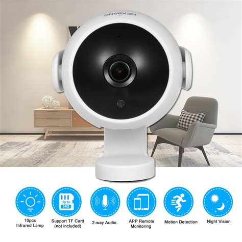 This wireless ip camera is one of the best wireless security cameras due to its 1080p hd video streaming on a 24/7 basis. HD 720P Wireless Indoor Security IP Camera WIFI Camera ...
