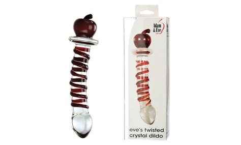 Eves Twisted Glass Dildo Groupon