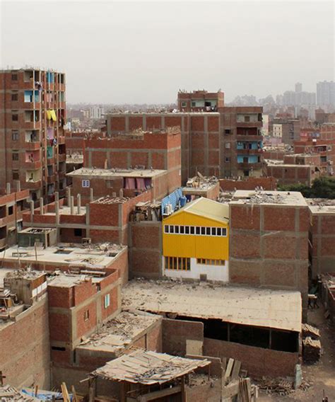 ahmed hossam saafan forms a cultural center in one of cairo s most populated slums