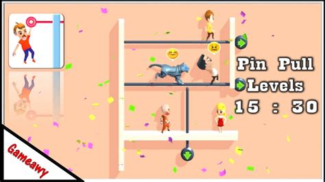 Pin Pull Gameplay Walkthrough Levels From Level 15 To Level 30 Ios