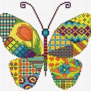 Maybe you would like to learn more about one of these? Patchwork Butterfly from DMC