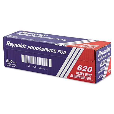 Reynolds Heavy Duty Aluminum Foil Roll 12 X 500 Ft Silver Rey620