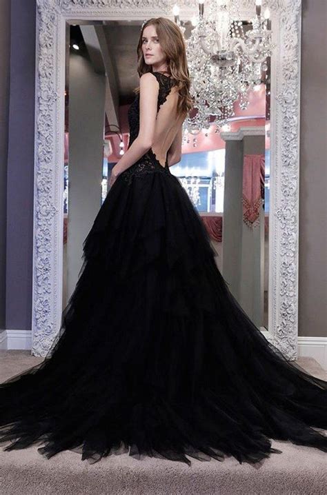 50 Beautiful Black Wedding Dresses You Will Love Black Wedding Gowns