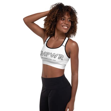 Empower Padded Sports Bra Chop Chop Mobile Salon And Barber