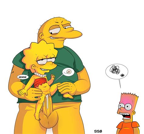 Lisa Simpson Bart Simpson And Leon Kompowsky The Simpsons Drawn By