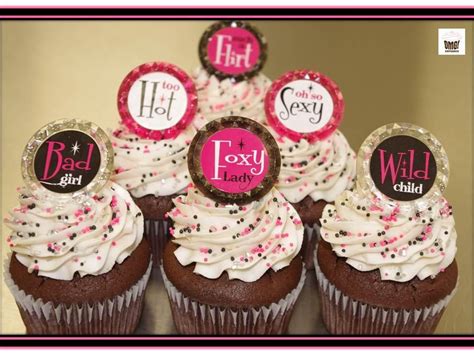 Sexy Foxy And Sweet Cupcakes Perfect For Bachelorette Party Cupcakes Visit Omg Cupcakes