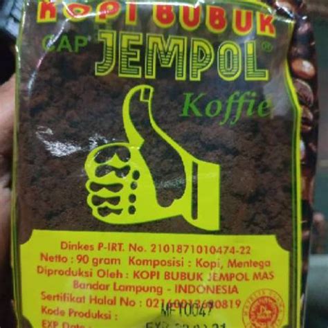 Jual Kopi Lampung Cap Jempol 100 Asli 90 Gram Shopee Indonesia