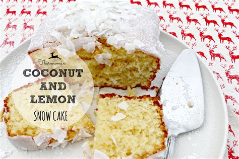 Thermomix Coconut And Lemon Snow Cake