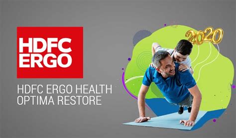 Insure in ergo safely without leaving home. HDFC Ergo Health Optima Restore Plan Benefits & Features in India 2020
