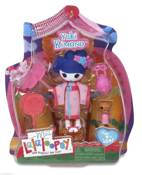 Lalaloopsy Mini Yuki Kimono Doll Bnib Doll 3 Series 13 ~htf 529774
