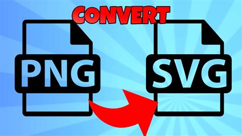how to convert png to svg file - YouTube