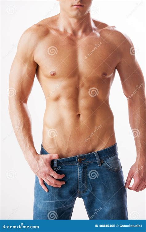 Man With Perfect Torso Stock Image Image Of Health 40845405